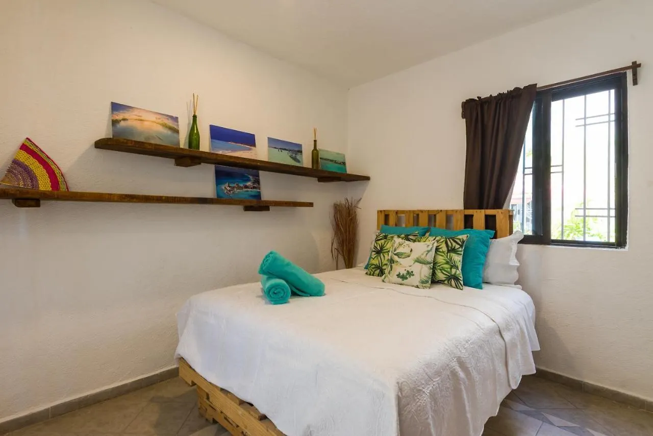 아파트호텔 Mi Casa Es Tu Casa Near Beach Apartments 신데 델 카르멘 멕시코